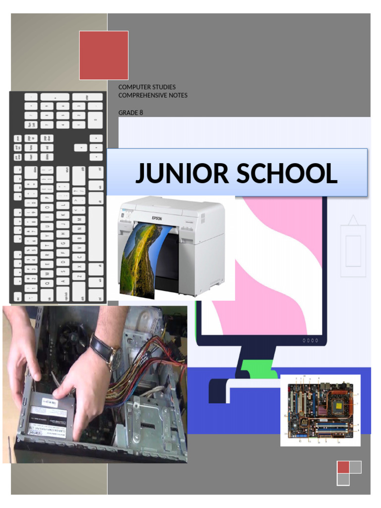 Grade 8 Computer Studies Notes | PDF | Computer Monitor | Computer Hardware