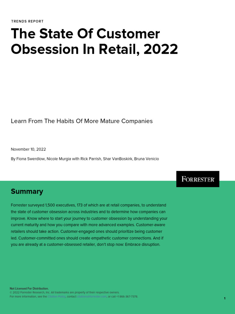 Retailers: Boost Customer Obsession | PDF | Retail | Starbucks