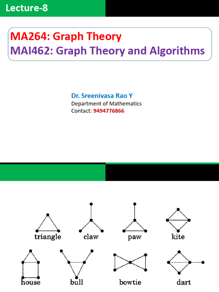 Graph Theory Concepts and Problems | PDF