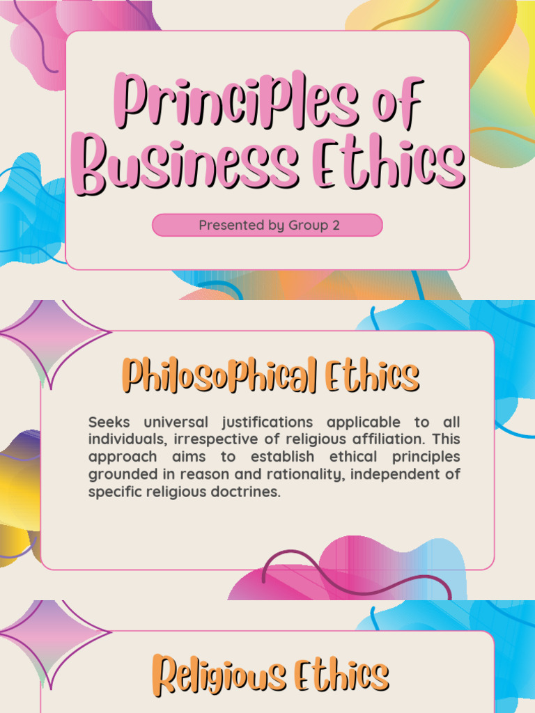 Business Ethics: Frameworks and Beliefs | PDF | Utilitarianism | Morality