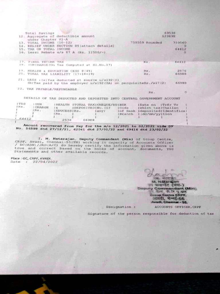 Form16 2 | PDF