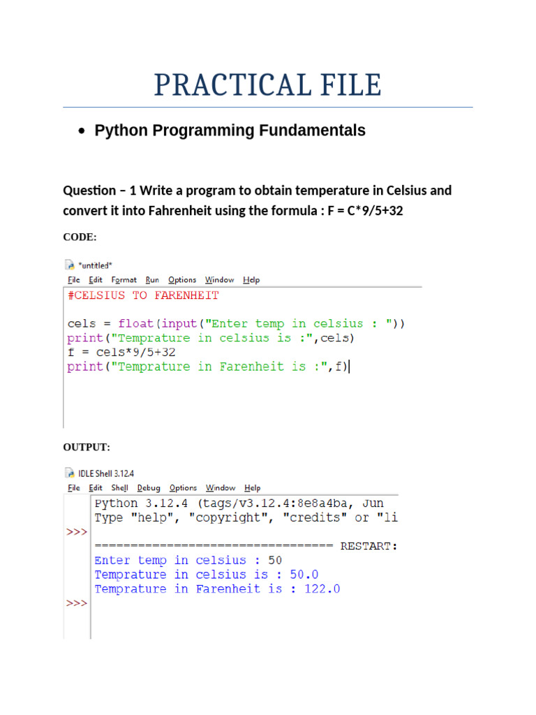 Python Basics for Beginners | PDF