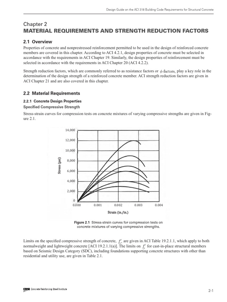 ACI 318 Concrete Material Requirements | PDF | Concrete | Building ...