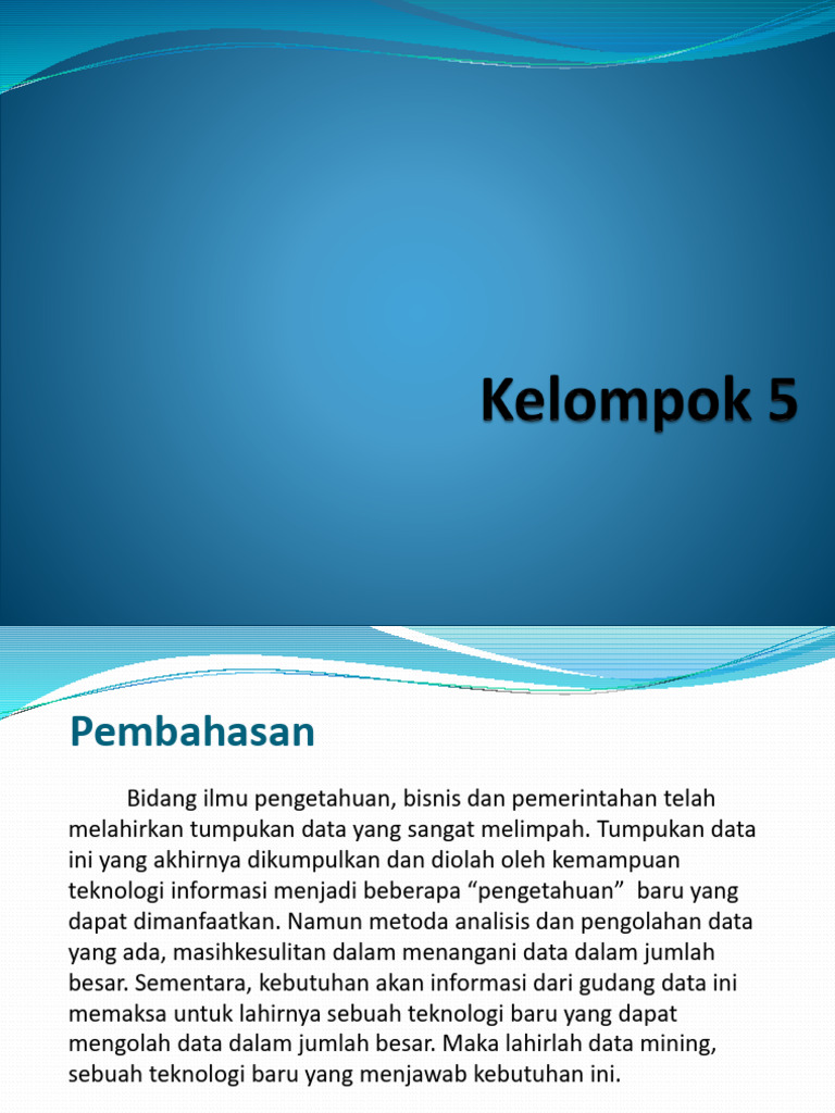 Data Mining dan Market Basket Analysis | PDF