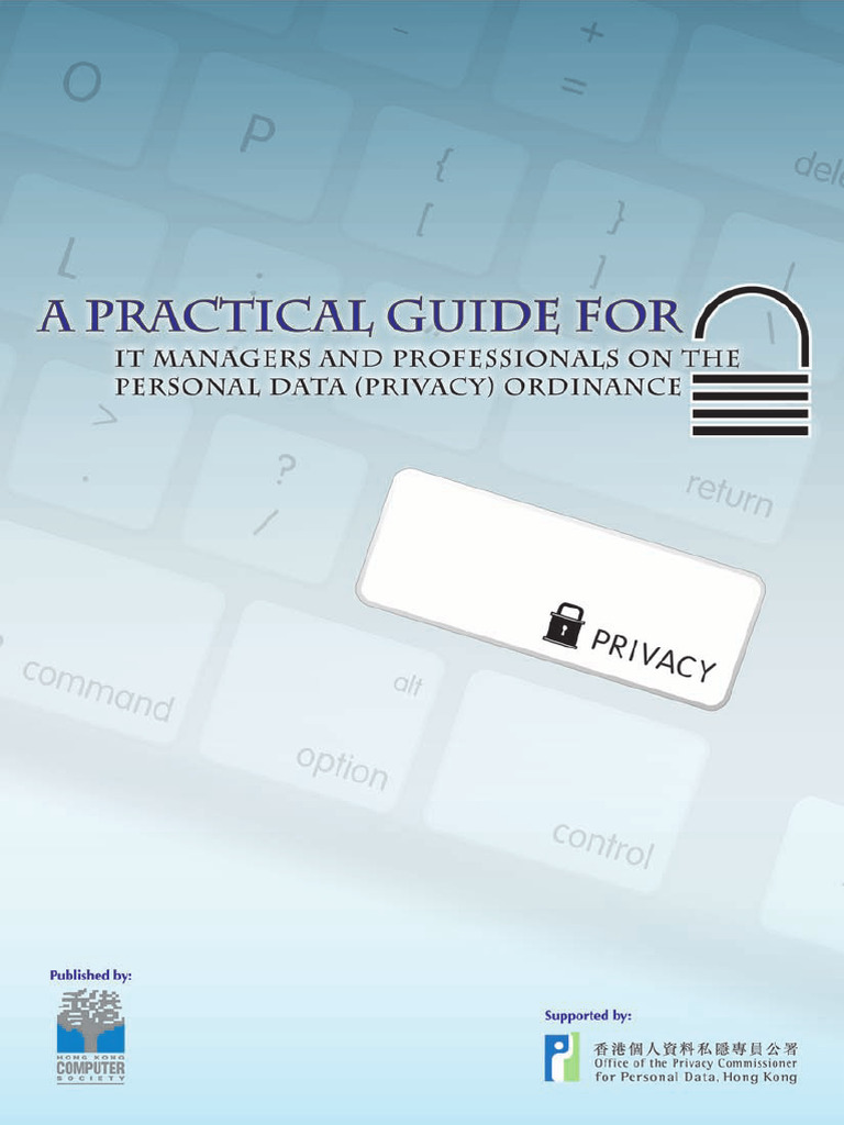 PCPD Privacy | PDF | Privacy | Risk