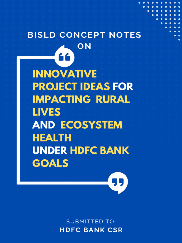 Innovative Project Ideas | PDF | Agriculture | Renewable Energy