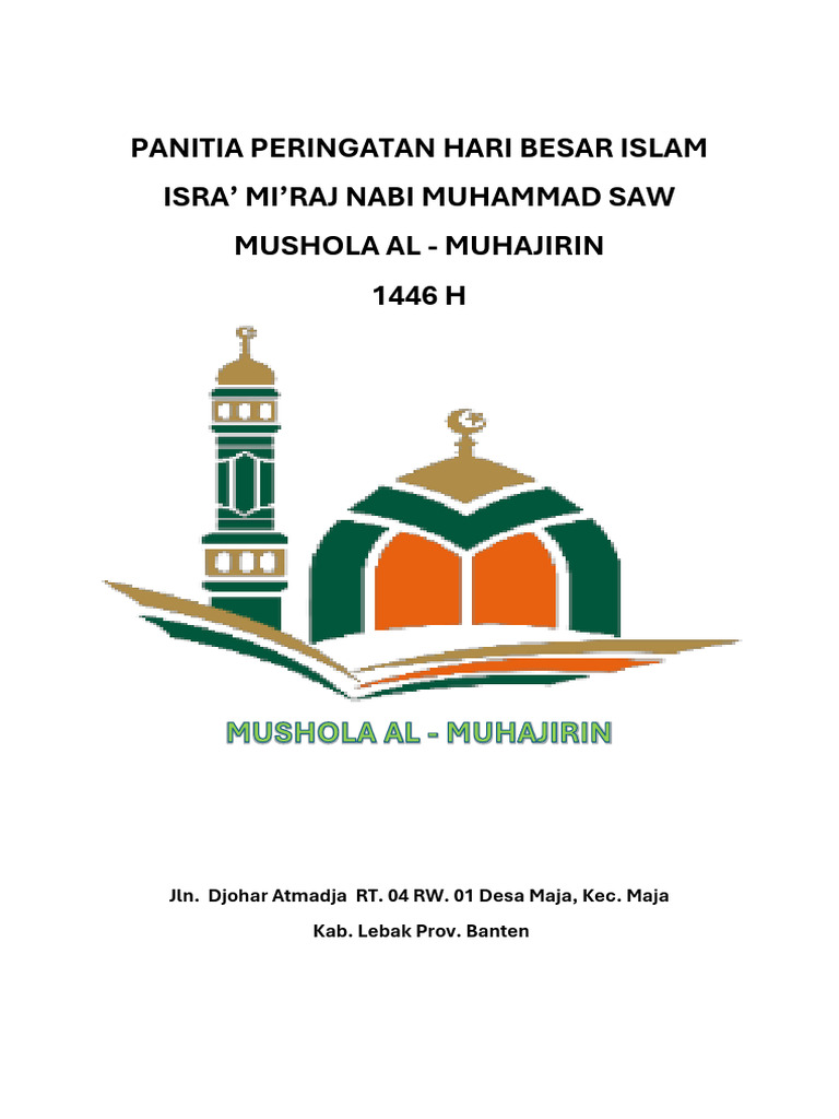 Proposal Al - Muhajirin | PDF