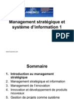 Management Strategique Et Systeme D Information