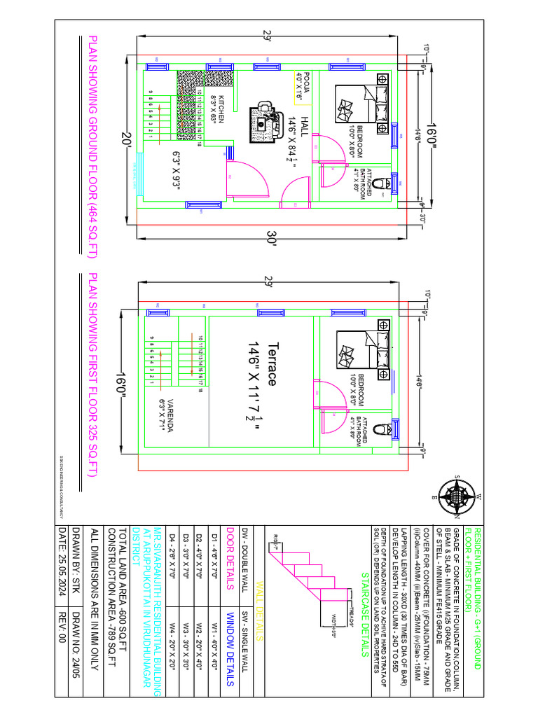 Residential Building Plan - Aruppukottai | PDF | Culture Of Queensland ...