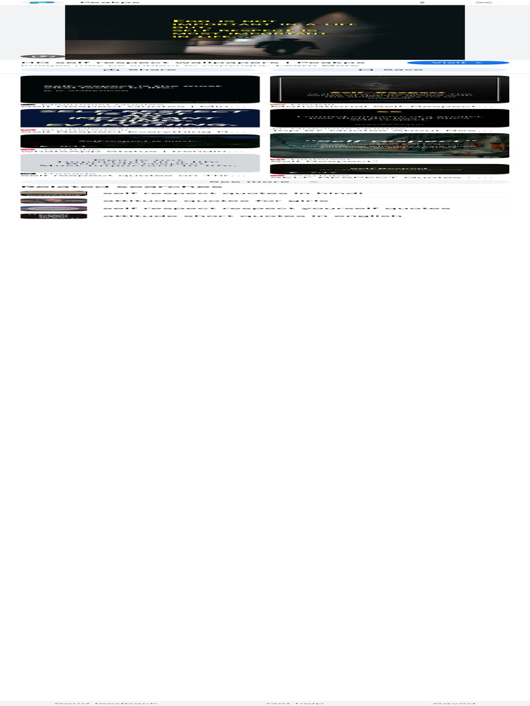 Self Respect Quotes Google Search Pdf