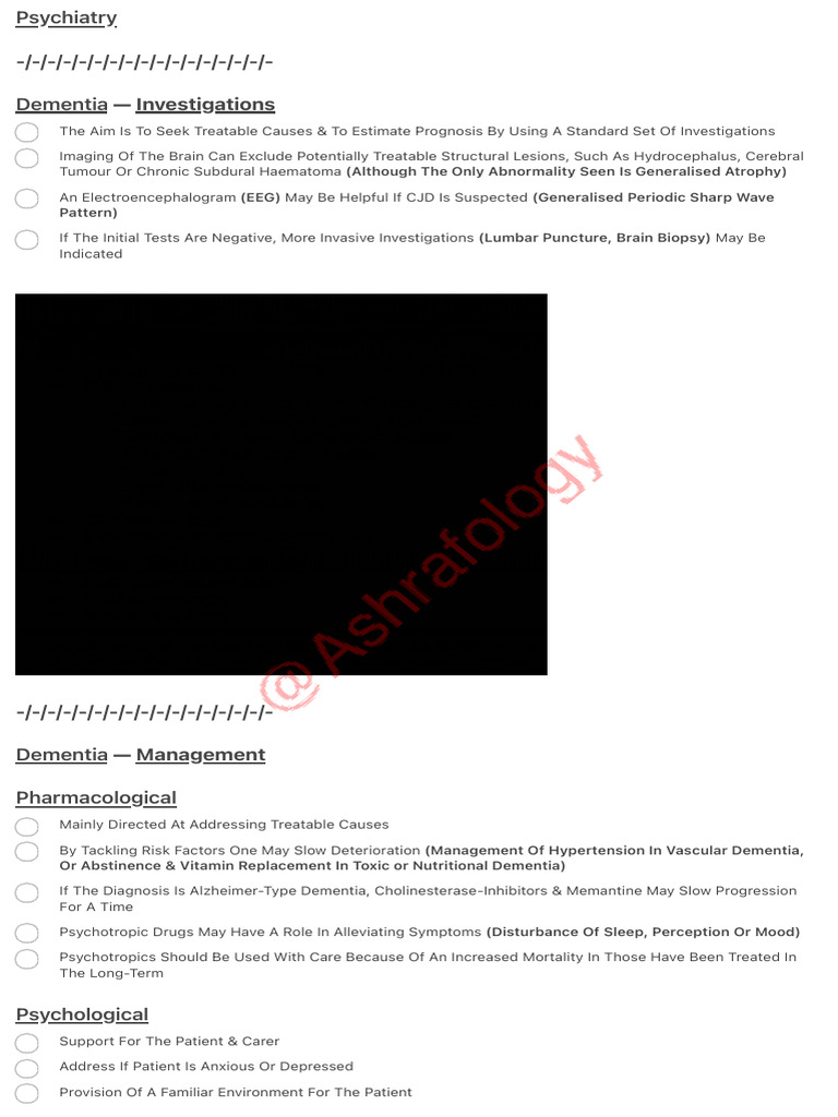 Psychiatry | PDF | Major Depressive Disorder | Antipsychotic