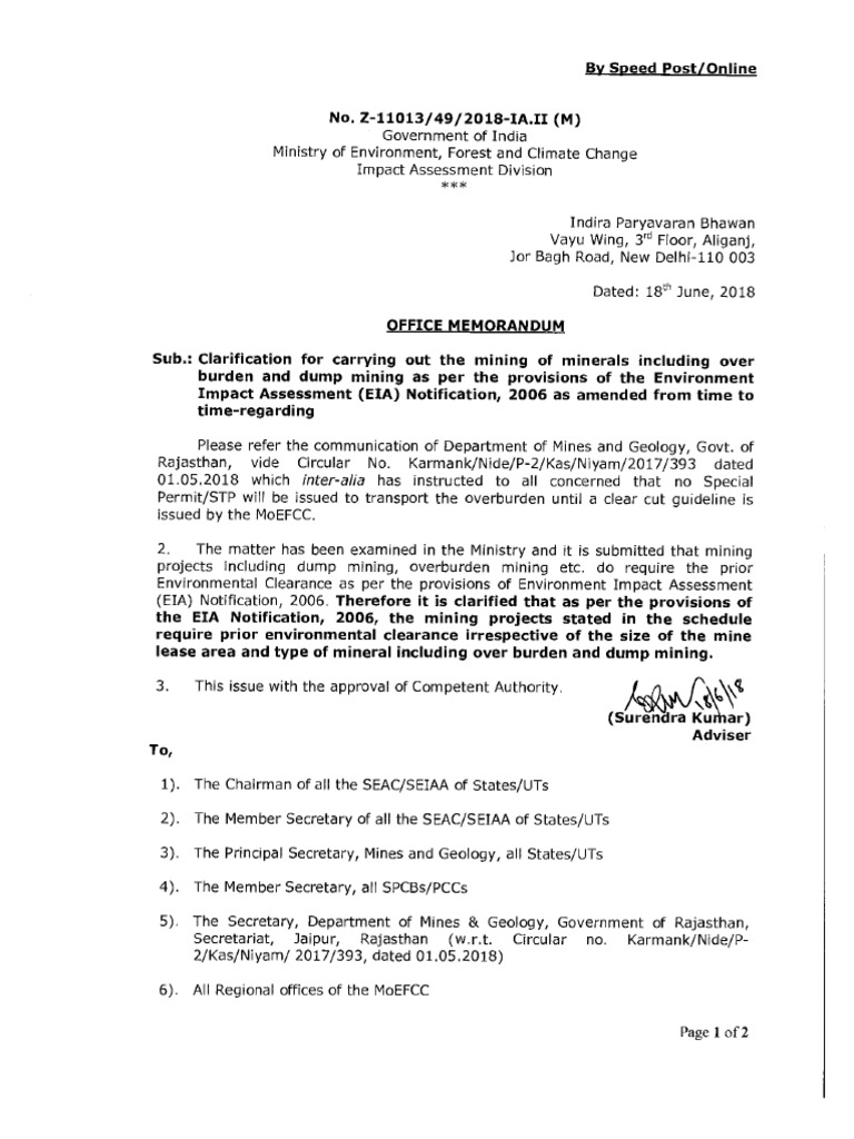 Waste Inclusion Office Memorandum | PDF