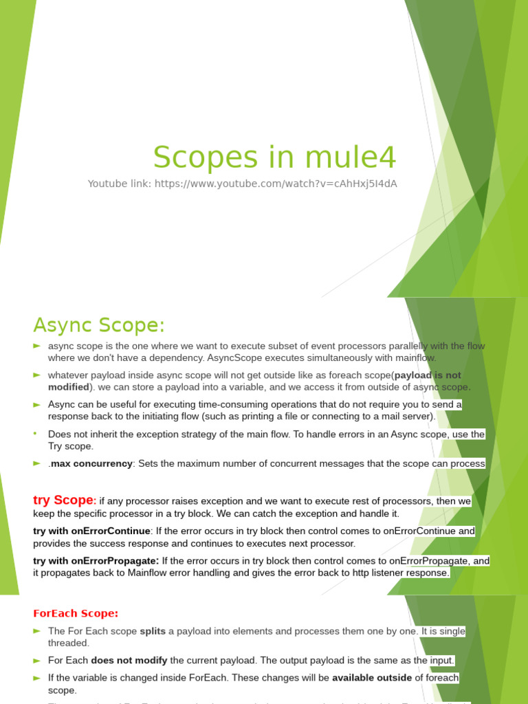Mule 4: Parallel For Each Scope Guide | PDF | Computer Data Storage ...