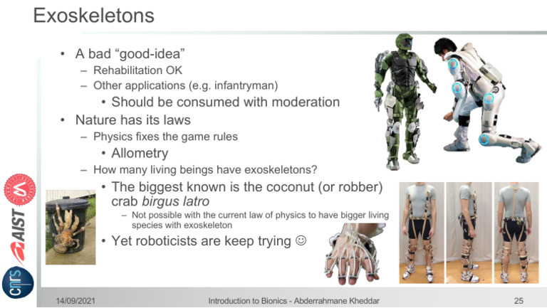 Exoskeletons: Limits and Applications | PDF