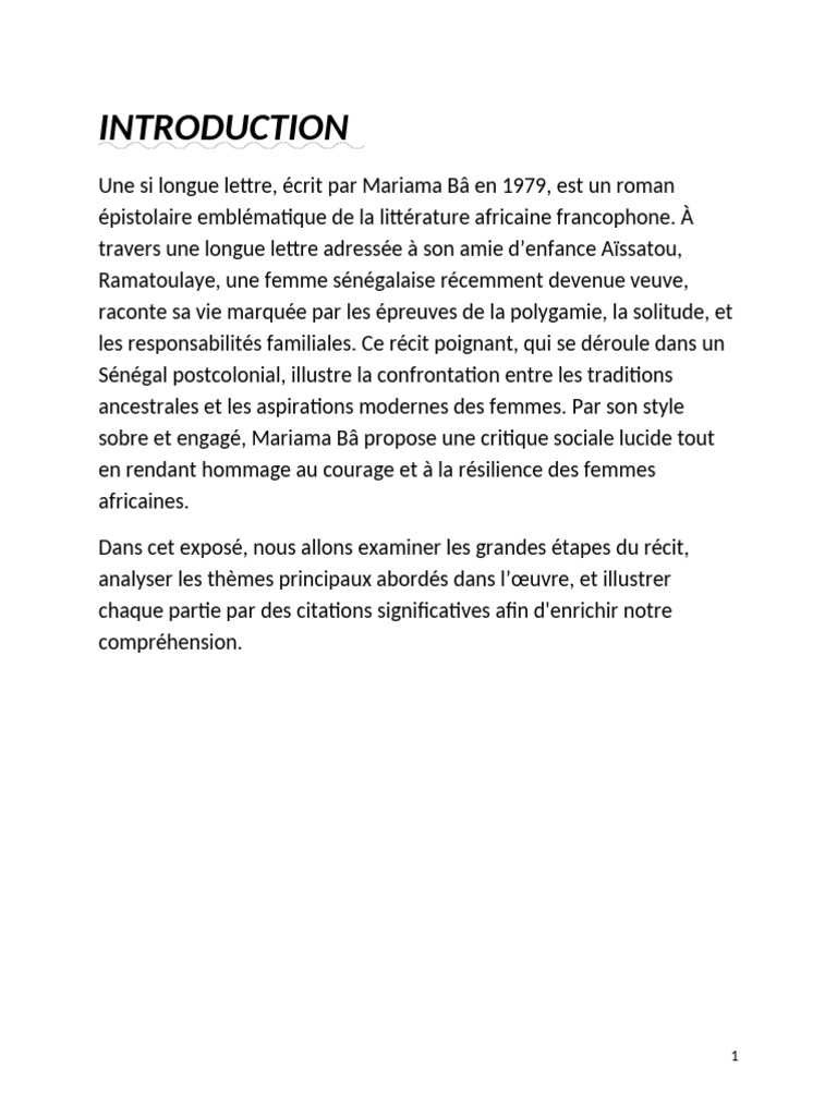 EXPOSÉ FRANÇAIS | PDF