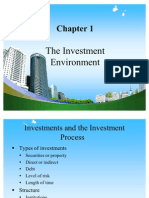 The Investment Environment PPT at BEC DOMS