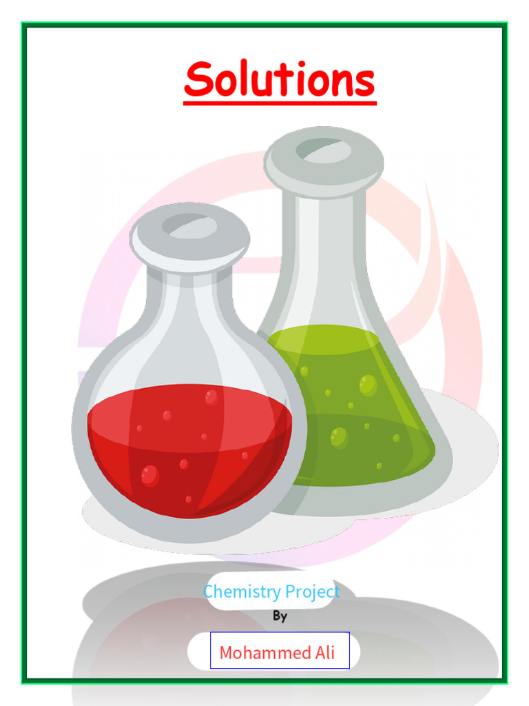 Solutions (Edustudy Point) | PDF | Mixture | Solubility