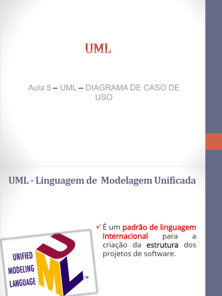 Diagrama de Caso de Uso em UML | PDF | Linguagem de modelagem unificada ...