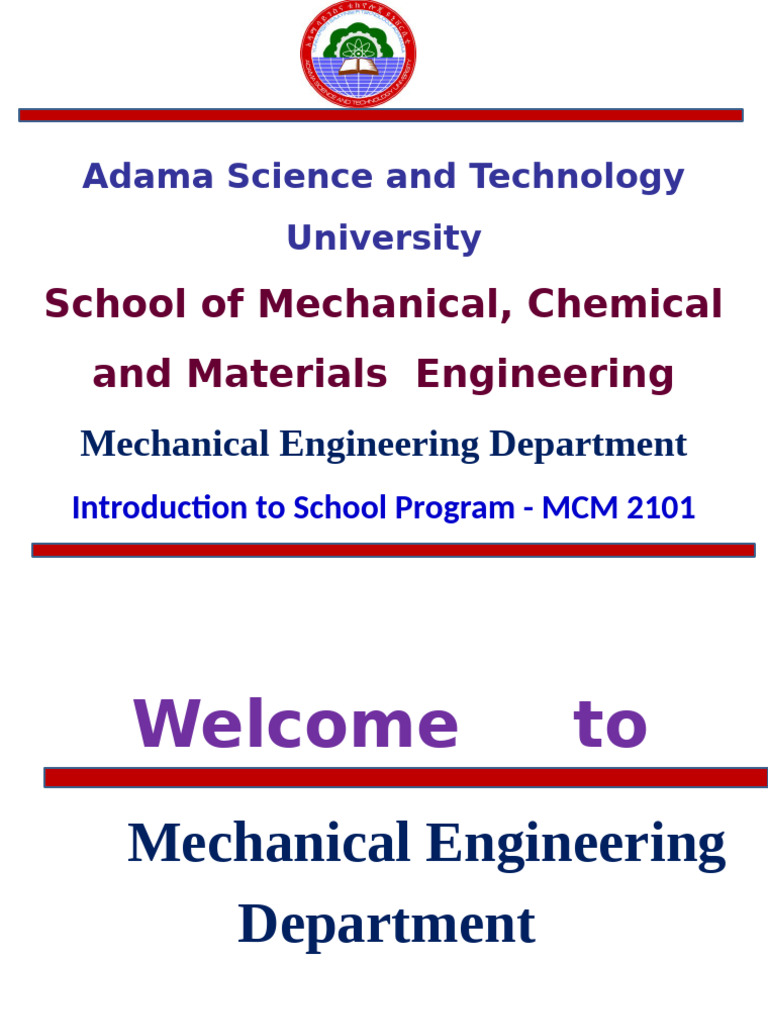 School Program - Mechanical | PDF | Mechanical Engineering | Engineering