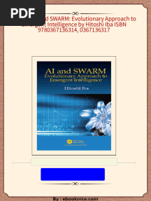 PDF (Ebook) AI and SWARM: Evolutionary Approach to Emergent Intelligence by Hitoshi Iba ISBN 9780367136314, 0367136317 download