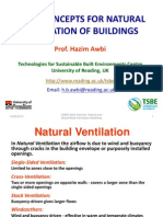 01 Hazim Awbi (University of Reading) - Basic Concepts For Natural Ventilation of Buildings