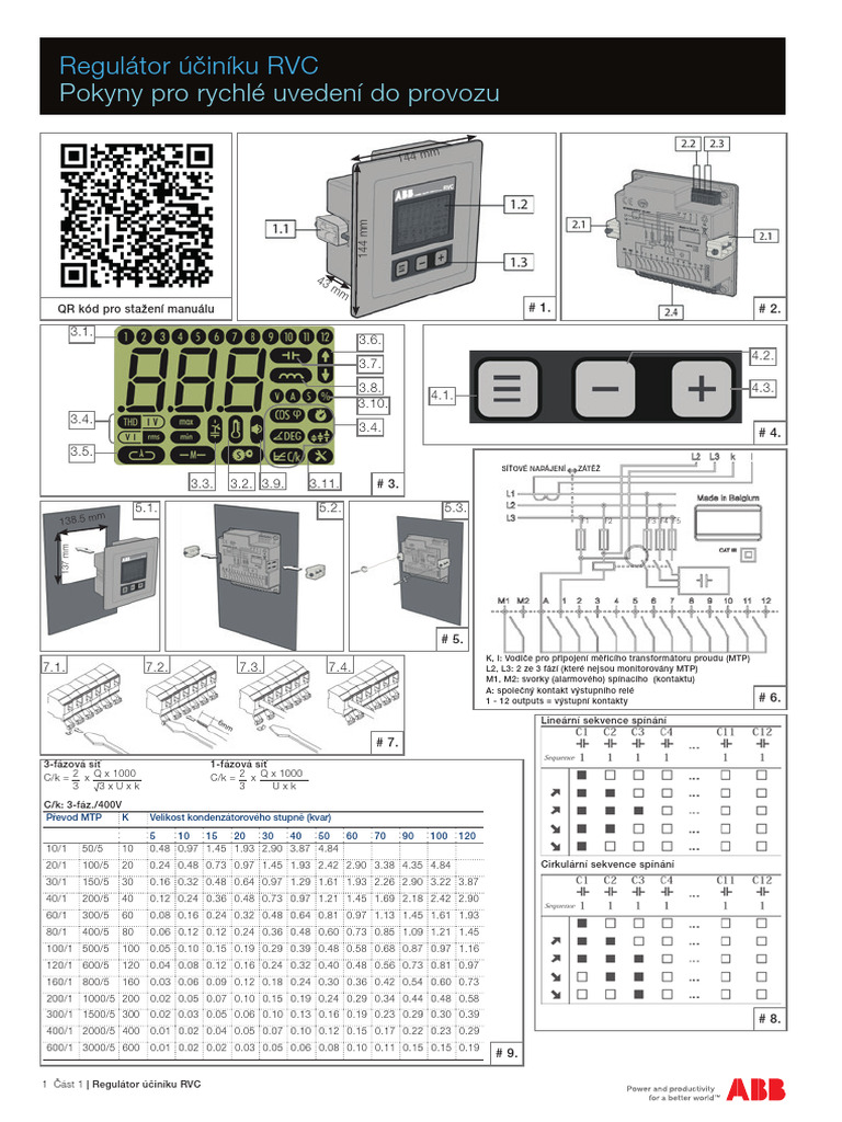 ABB - Manual RVC - 062015-Part1 - Nahled | PDF