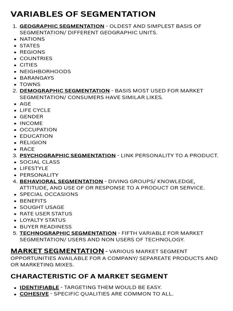 Market Coverage Strategies Overview | PDF | Market Segmentation | Marketing
