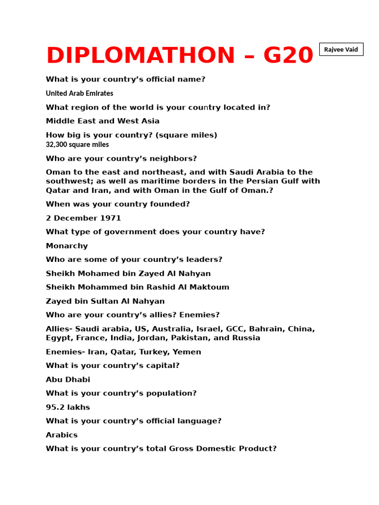 UAE diplomathon INFO | PDF | Small And Medium Sized Enterprises ...