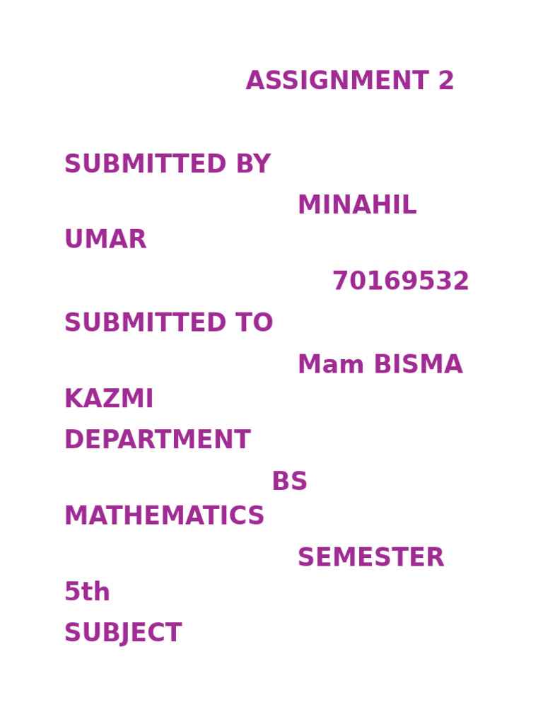 Topology Assignment 2 | PDF