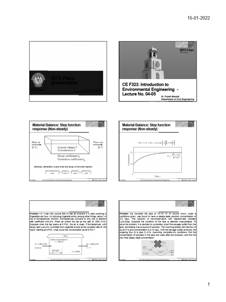 IEE - Lecture Slides - Week 2 | PDF | Gases | Chemistry