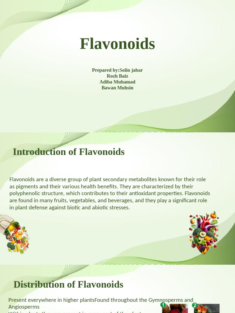 Health Benefits and Uses of Flavonoids | PDF