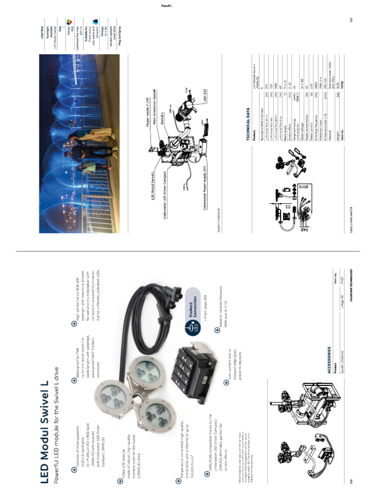 LED Modul Swivel L Lights | PDF