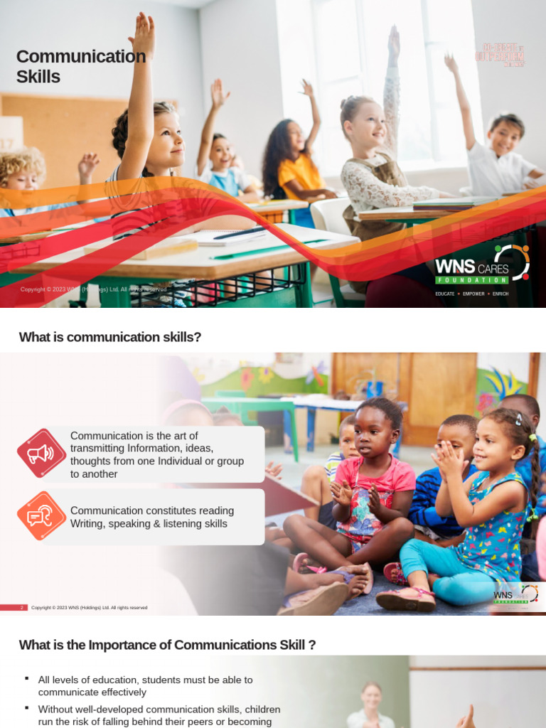 Communication Skills | PDF | Communication | Nonverbal Communication