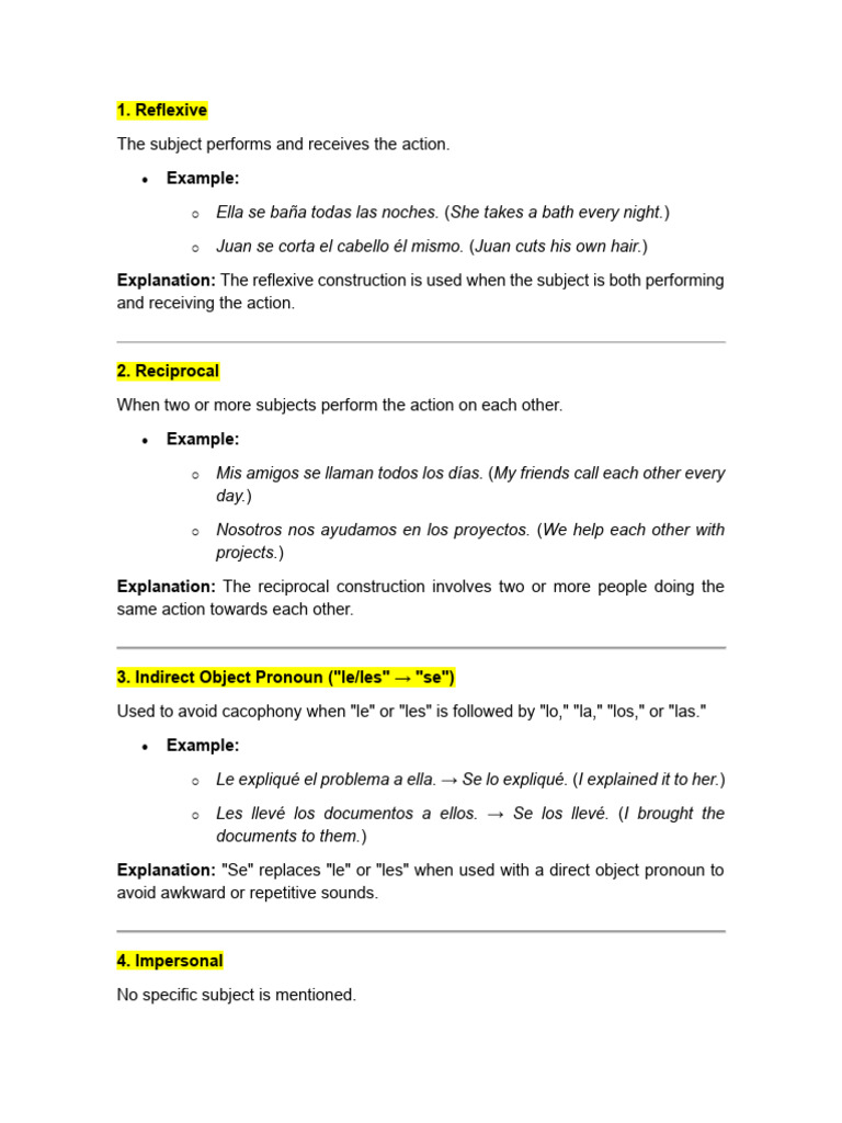 Usar: Conjugation and Usage Guide | PDF | Semantic Units | Grammatical ...