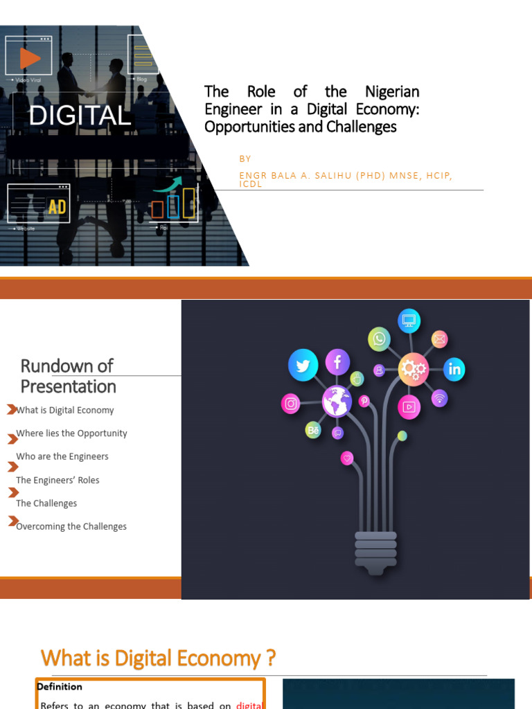 Nigerian Engineers in Digital Economy | PDF | Internet Of Things | Internet