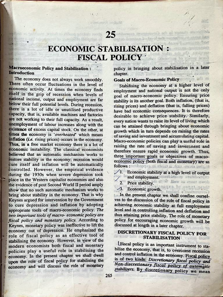Monetary and Fiscal Policy - ITD 3 | PDF | Fiscal Policy | Macroeconomics