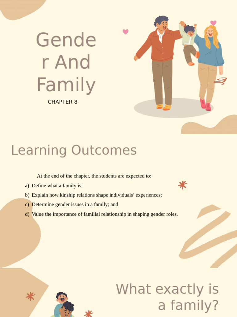 Gender Roles and Family Dynamics Explained | PDF | Family | Gender Studies