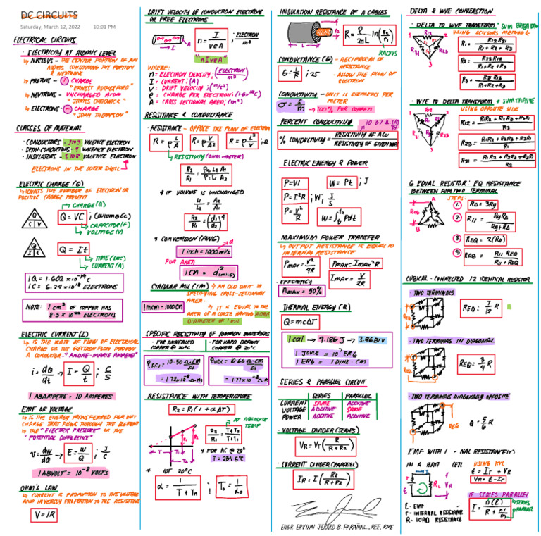 DC Circuits | PDF
