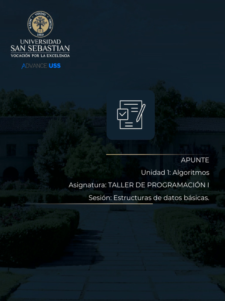 Apunte U1 S1 Tallerdeprogramacioni | PDF | Matriz (Matemáticas ...