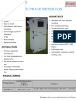 SMC Three Phase Meter Box