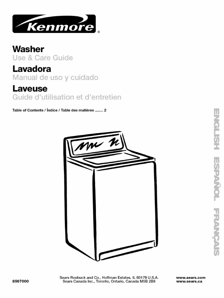 Manual | PDF | Washing Machine | Bleach