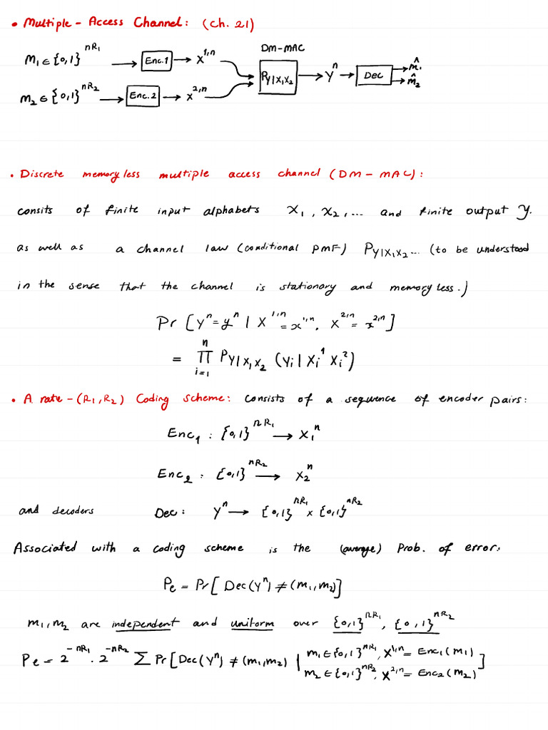 Advanced Topics in Information Theory | PDF