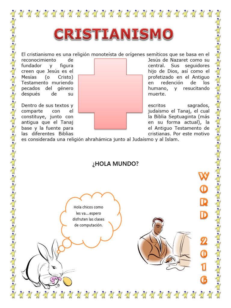 Cristianismo: Orígenes y Creencias Clave | PDF