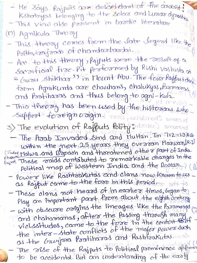 Evolution of Rajputs | PDF