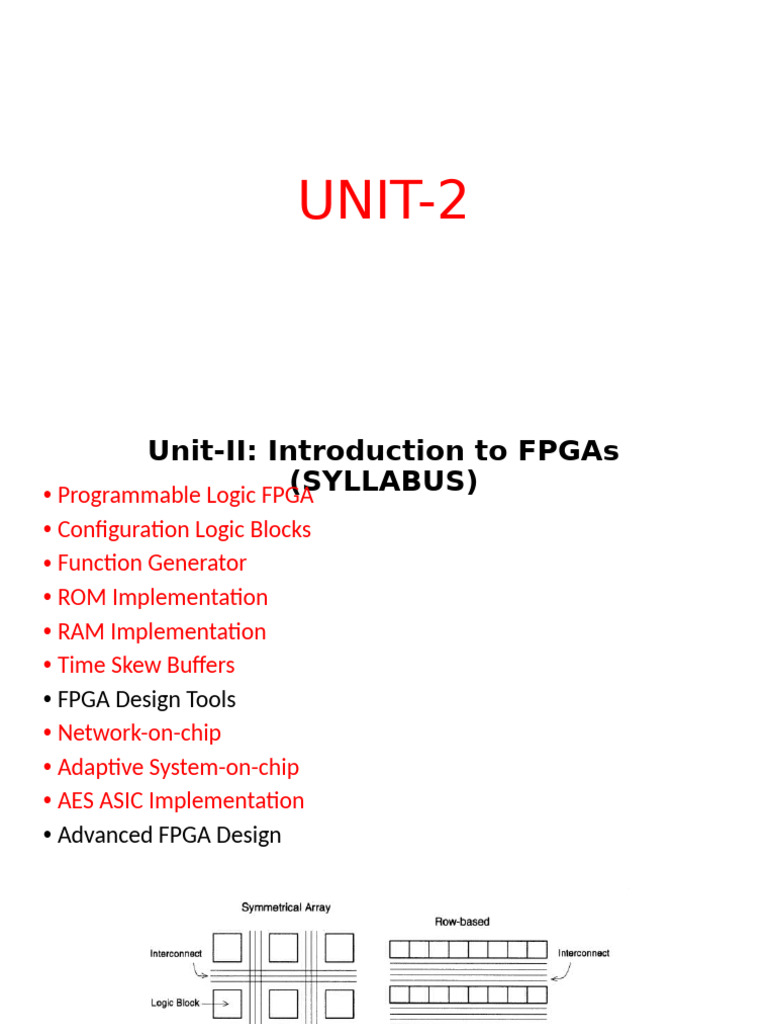 DSDF2 PPT | PDF | Field Programmable Gate Array | Digital Technology