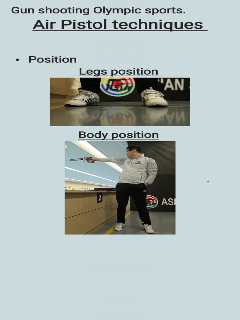 Air Pistol techniques | PDF