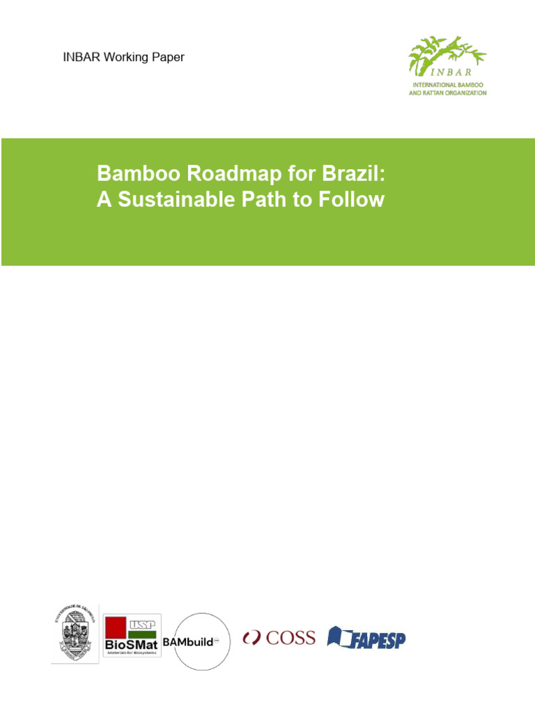 Bamboo Roadmap for Brazil 2024 | PDF | Sustainability | Sustainable ...