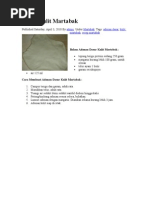 Download Resep Kulit Martabak by alamakkkkkk SN81931973 doc pdf