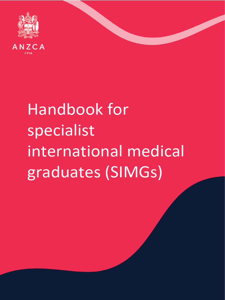 SIMG Handbook v1 3 Clean Cover | PDF | Physician | Health Care
