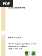 Stack Applications in Data Structure